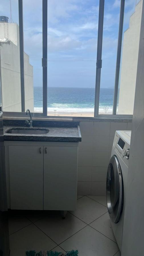 Apartmán Deslumbrante Vista Mar Na Praia De Copacabana Rio de Janeiro Exteriér fotografie